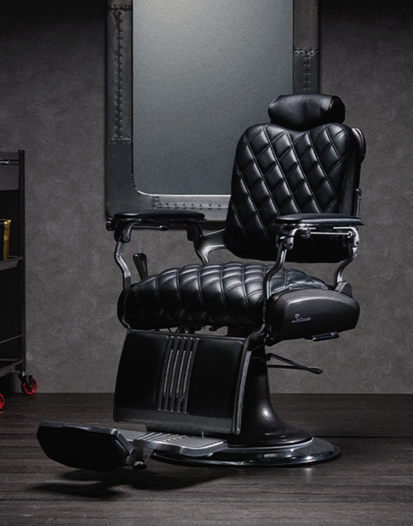 TAKARA BELMONT Legacy 100 Premium Vintage Diamond Barber Chair