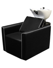 Lusso black shampoo chair