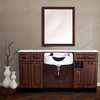shampoo station staging