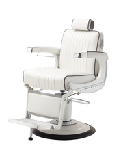 elegance elite white barber chair