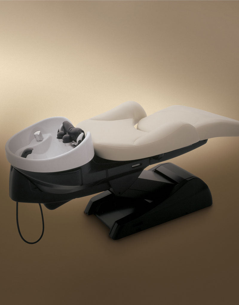 Takara Belmont white shampoo chair